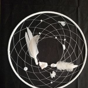 Moonstone themed dreamcatcher